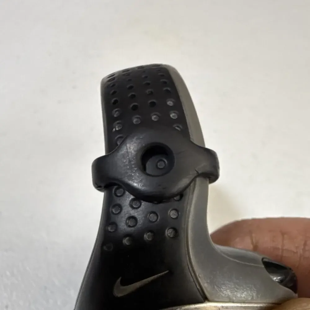 RARE VINTAGE NIKE TRIAX FURY 100 LAP BLACK AND GREY SPORTSWATCH NEW BATTERY(B19)